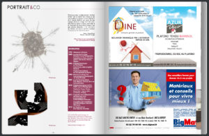 publicite Dine dans la revue Style and co